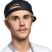 boy in baseball cap portrait sticker