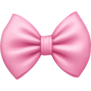 Baby pink bow  sticker