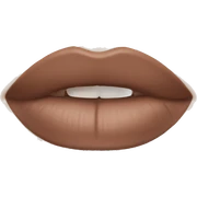 Nude lipstick sticker