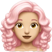 Cœur pastel rose sticker