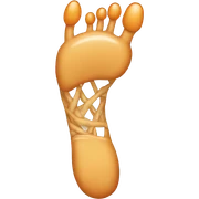 Webbed foot sticker