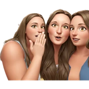 group of girls outdoors portrait sticker
