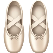 le scarpette da ballo le punte sticker