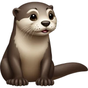 Otter sticker