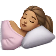 Ariana Grande sleeping sticker