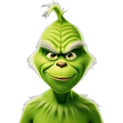 The grinch sticker
