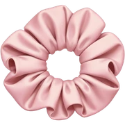 Pink Beige scrunchie  sticker