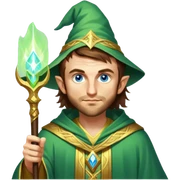 Verdant Wizard sticker