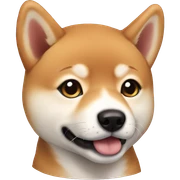 Shiba Inu puppy sticker