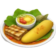 Colombian food sticker