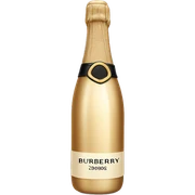 Burberry champagne bottle sticker