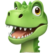 Dino sticker