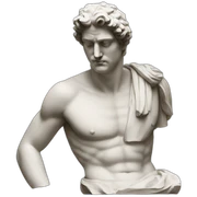 Greek statue sticker
