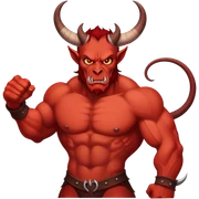 Devil sticker