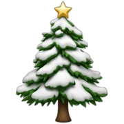 arbol de navidad blanco sticker