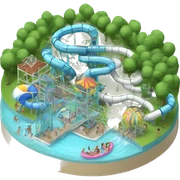 Water park  sticker