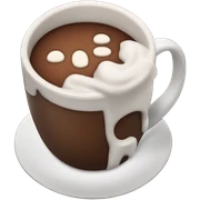 Hot chocolate sticker