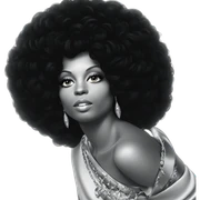 monochrome beauty with jewelry sticker