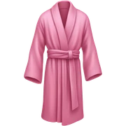 Pink robe sticker