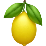 Lemon sticker