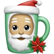 Christmas mug sticker