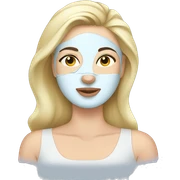 Skincare night sticker
