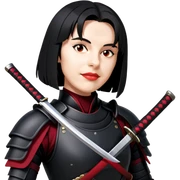 Shadow Samurai sticker