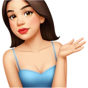 Blow a kiss sticker