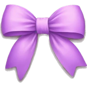 Bow sticker