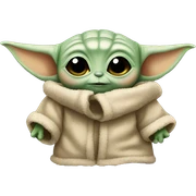 baby Yoda sticker