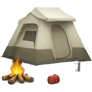 Camping sticker