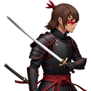 Shadow Samurai sticker