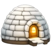 igloo decoration lights sticker