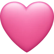 pink heart sticker