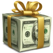 money gift sticker
