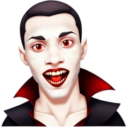 Vampire sticker