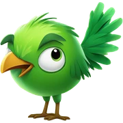 hal from angry birds sticker