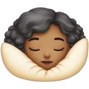 girl sleep sticker