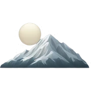 mountain sticker