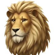 Lion sticker
