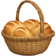 cottage bread basket sticker
