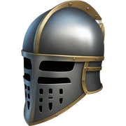 Knight helmet sticker