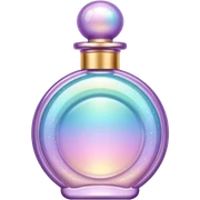 Shiny glossy sparkly glittery shimmering Pastel perfume sticker