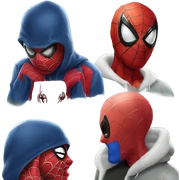 Spiderman kiss spiderman sticker