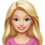 Barbie sticker