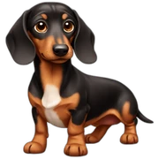 dog-daschund sticker