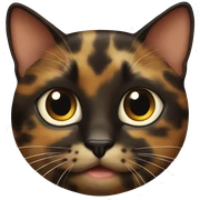 tortoiseshell cat  sticker