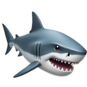 Shark sticker