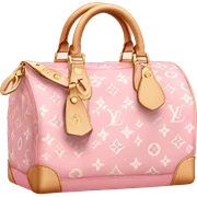Light pink Louis Vuitton bag sticker