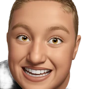 smiling boy portrait realism sticker
